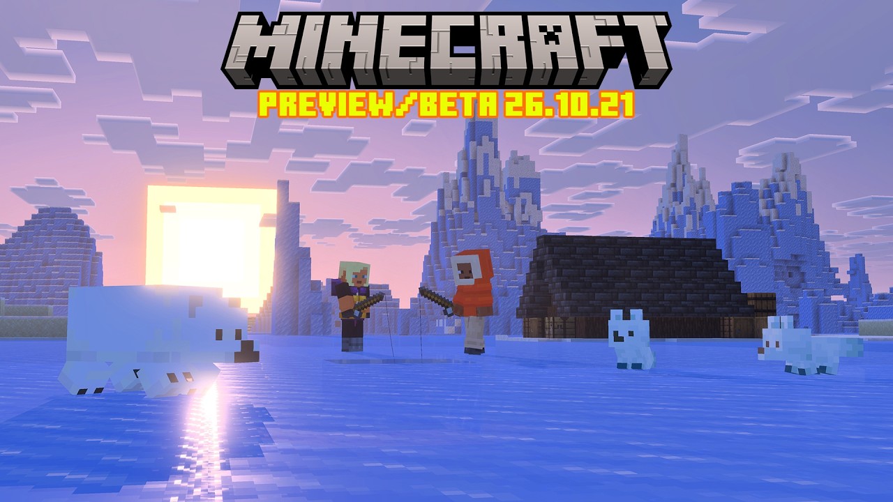 Tekstur Bayi Mob Lagi dan Golden Dandelion | Minecraft Preview/Beta 26.10.21