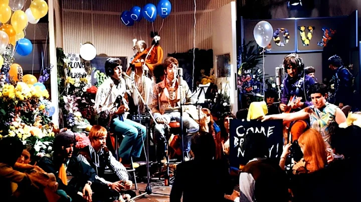 The Beatles Filming 'All You Need is Love' (1967)