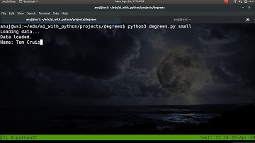 Six Degrees of Kevin Bacon | Project-0a Introduction to AI