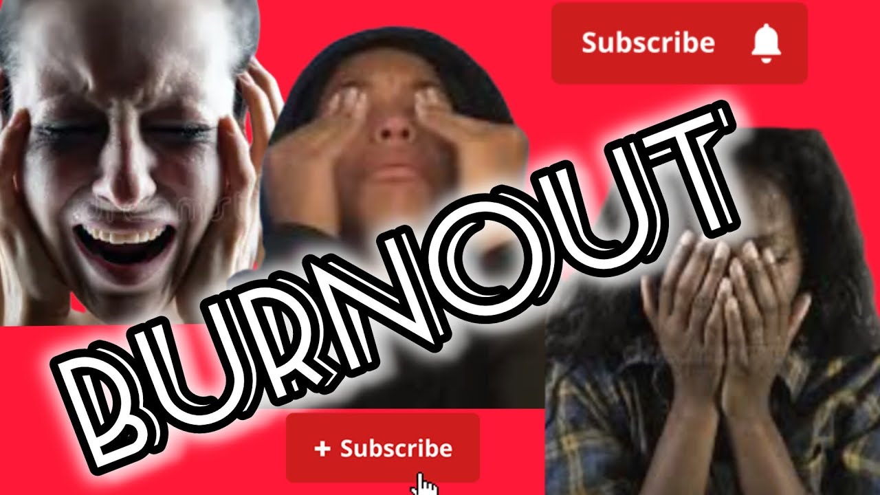 Youtube BURNOUT is REAL. Here's how to avoid it ... - YouTube