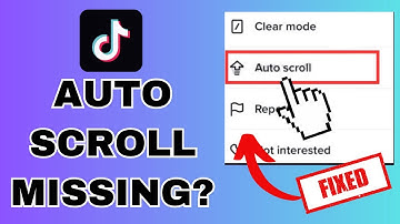 How To Fix Auto Scroll Function Missing in TikTok 2023 | Problem Solved