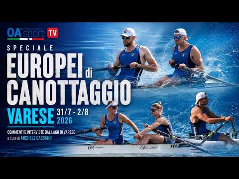 Video Europei Canottaggio Varese 2026: 2 ori, 5 medaglie e impresa dei fratelli Codato | Day 2