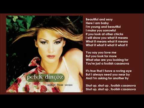 Petek Dinçöz - Foolish Casanova (Orijinal Karaoke)