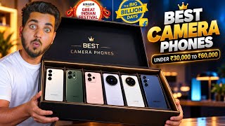 Best Camera Phones Under ₹30,000–₹60,000 in BBD Sale 🔥 | Best Camera Phones to Buy