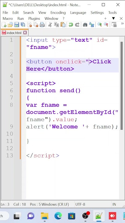 Pass Textbox Value To JavaScript Function #javascripttutorials # ...