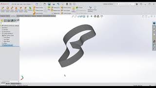 EXTRUDE SURFACE COMMAND SolidWorks 2020 | MAIJALA WILL | EDG 4111