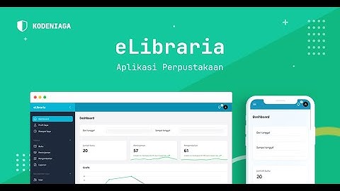 CARA INSTALL APLIKASI PERPUSTAKAAN BERBASIS WEB E-LIBRARIA DI XAMPP