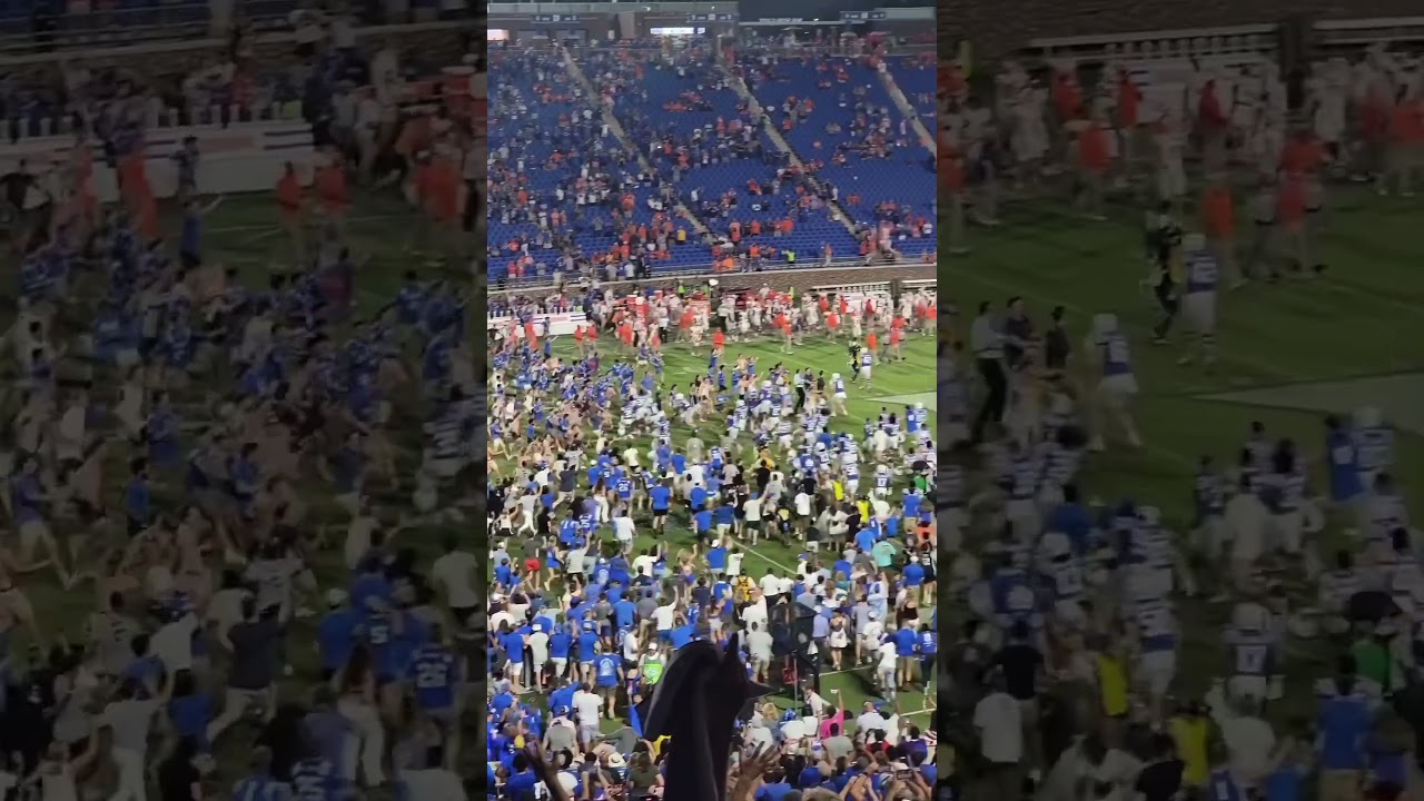 Duke fans after the Win against NC State!