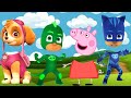 Encontre o personagem PEPPA PIG Пеппа بيبا بيج Сборник познавательных мультфильмов ペッパピッグ Peppa