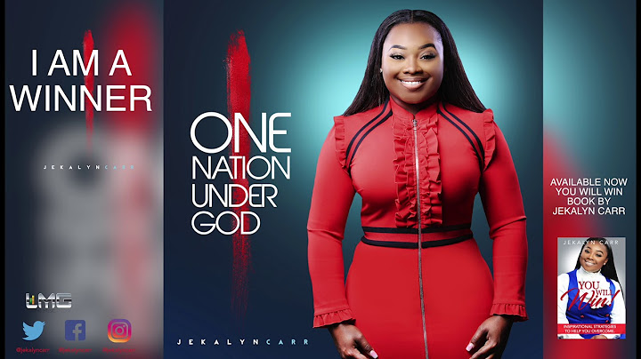 Jekalyn Carr - I AM A WINNER