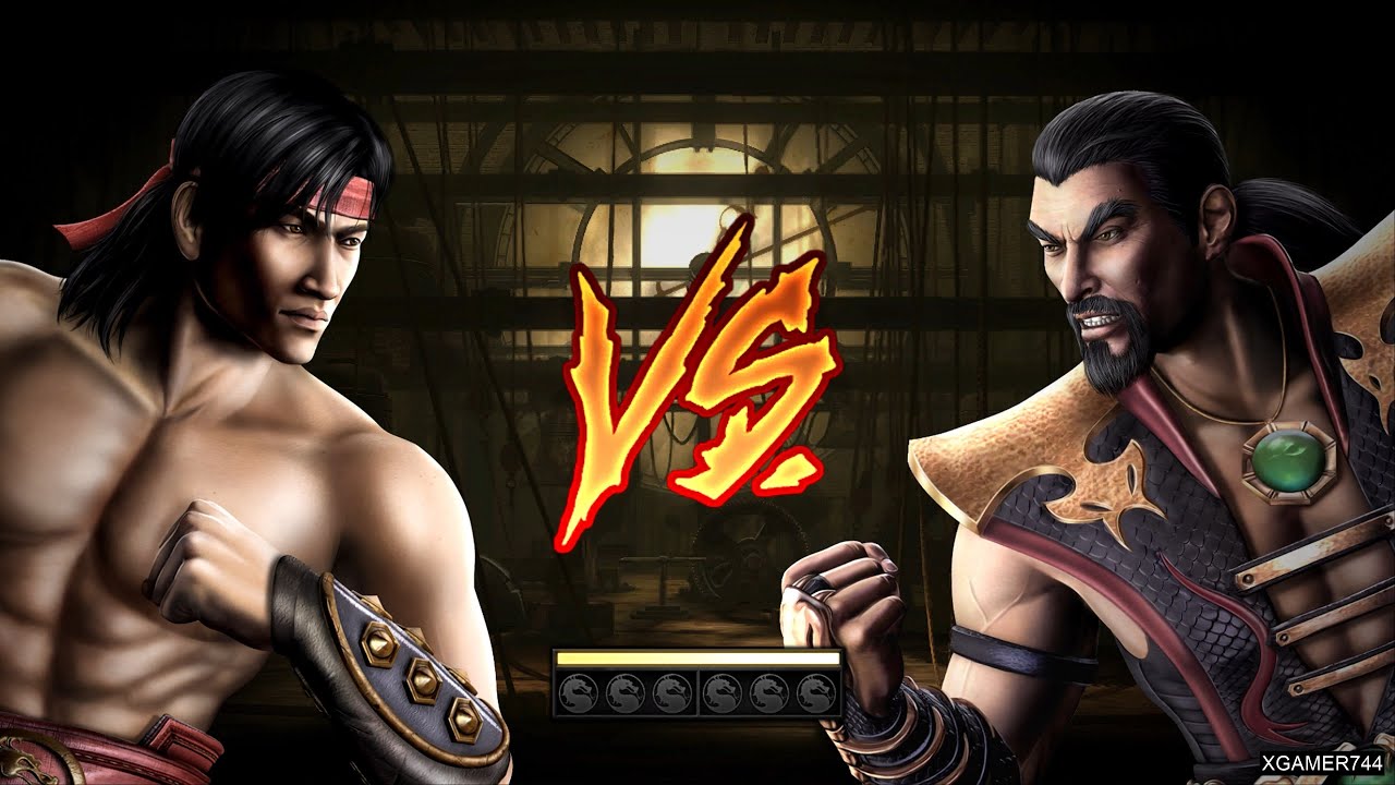 Mortal Kombat 9 - Liu Kang Vs. Shang Tsung 