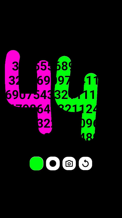 draw a numbers 41 to 50 #funny #trending #numbers #maths