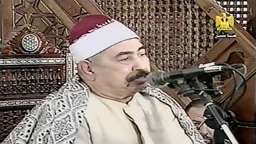 تلاوة مرئية نادرة جدا للشيخ محمد محمود الطبلاوي من سورة الأنبياء HD