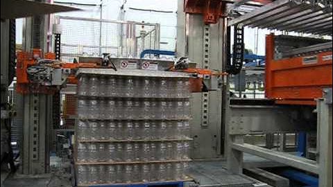 Zecchetti Easy Pal (EasyPal) Palletizer for PET Bottles