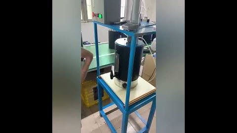 Leak testing machine for water boiler