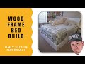 Easy Wood Frame Bed Build