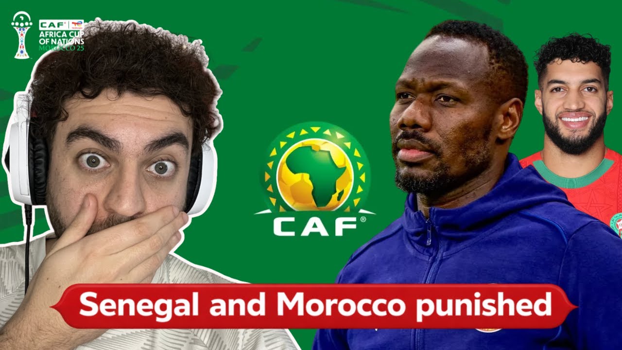 CAF ban Pape Thiaw for FIVE MATCHES after AFCON 2025 final - YouTube