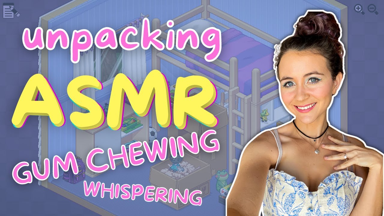 Sleepy Unpacking ASMR | Relaxing Gum Chewing & Mouth Sounds | Relaxing Whispering | Ep. 4