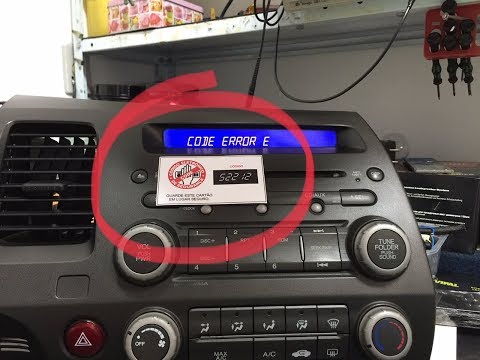 rádio-honda-civic,-“error-e”-solução.