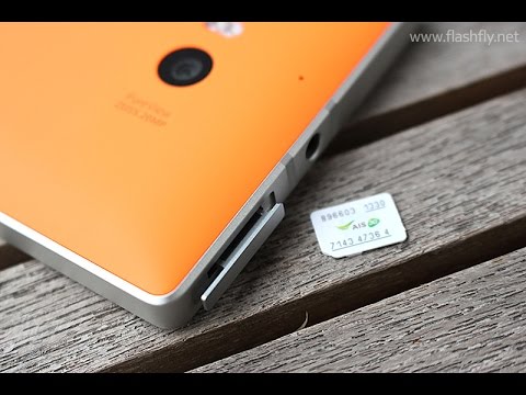Lumia 930 : How to insert Nano SIM - YouTube