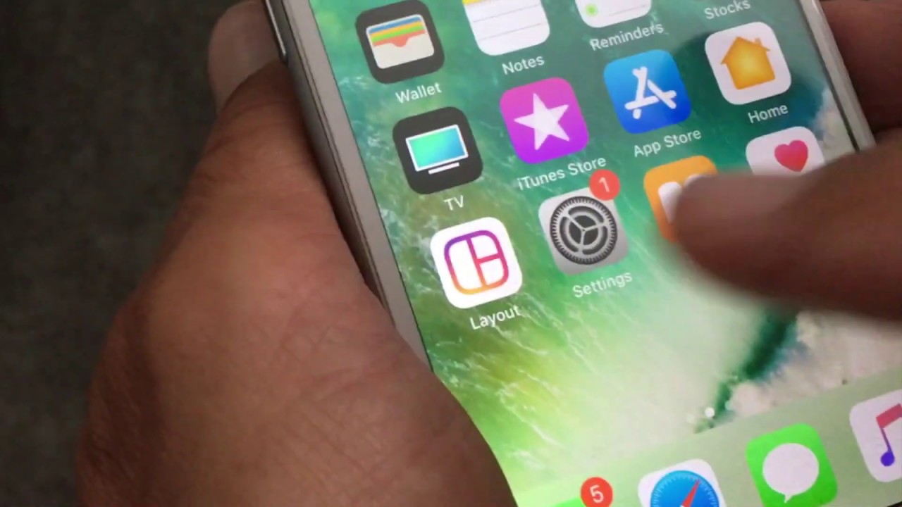 How To Delete An IPhone App YouTube