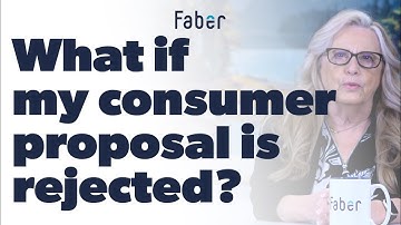 What Happens if my Consumer Proposal is Rejected? | Faber Inc