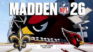 Madden 26 2028 Week 10 New Orleans