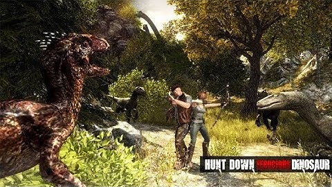 wild dinosaur hunting island android gameplay #6