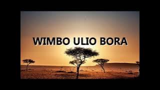 Wimbo Ulio Bora Swahili | Good News | Audio Bible