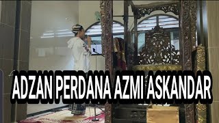 HotNews- Perdana Azmi Askandar Belajar Adzan Di Masjid Ponpes Manba'ul ulum Mberasan Banyuwangi