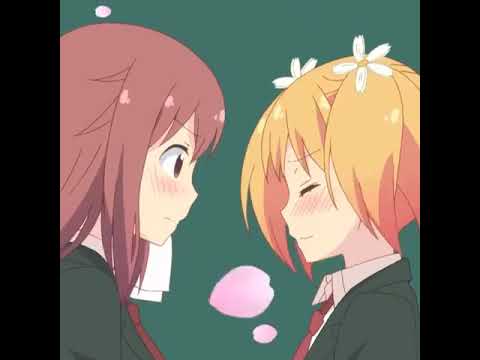 sakura trick first kiss scene