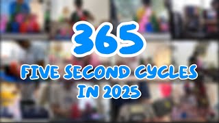 Sport Stacking: 365 FIVE SECOND CYCLES IN 2025!