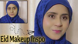 Begginers Eid Makeup Inspiration: Soft Glam || Eid Inspo For All Girlies || Festive Glam Look