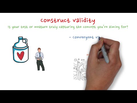 Construct validity