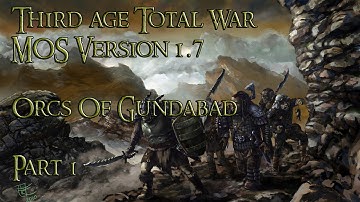Third Age Total War MOS 1.7 - Walkthrough Part 1 - Orcs Of Gundabad [Dansk/Danish]