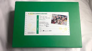 bts | 방탄소년단 2019 seasons greetings 『unboxing』