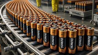 3,500 Batteries Per Minute - 1 Hour Inside The Machines That Power Everything Inside A Duracell Factory Over 3 500 Batteries Each Minute