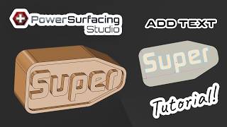 Text Feature Power Surfacing Studio