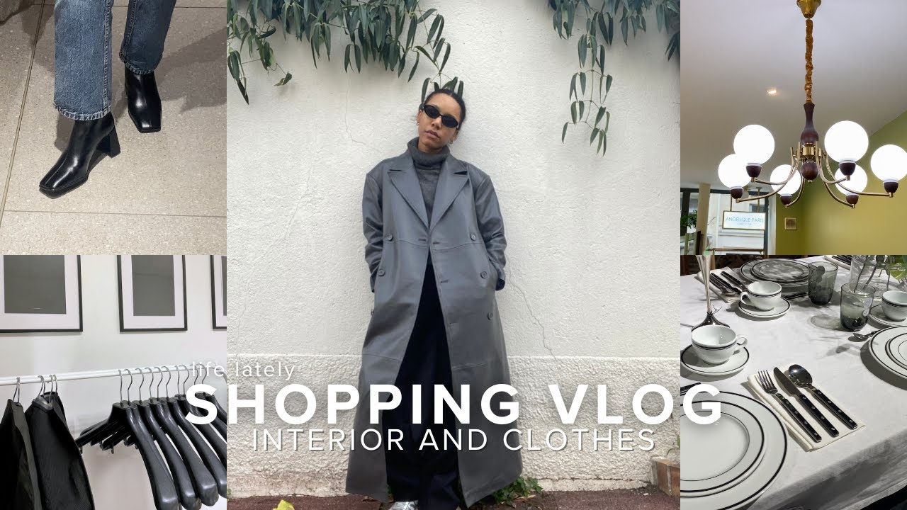 Life Lately | Shopping Vlog : Interior & Clothes