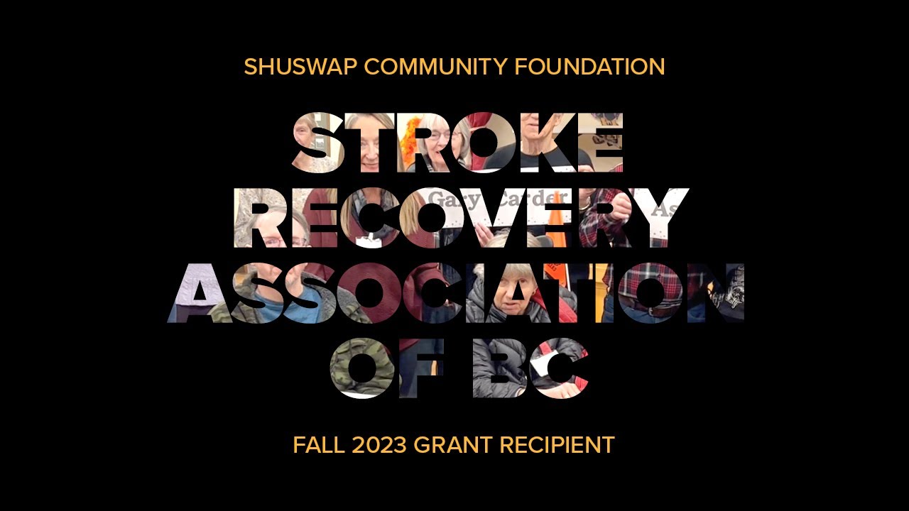 Fall 2023 Grant Recipient - Stroke Recovery Association of BC