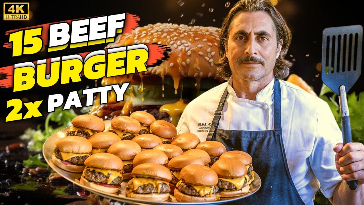 BEEF PATTY MASTER Shares His Secret Burger Recipe! - YouTube