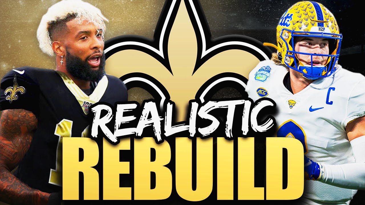 New Orleans Saints Realistic Rebuild Kenny Pickett Is Amazing Youtube