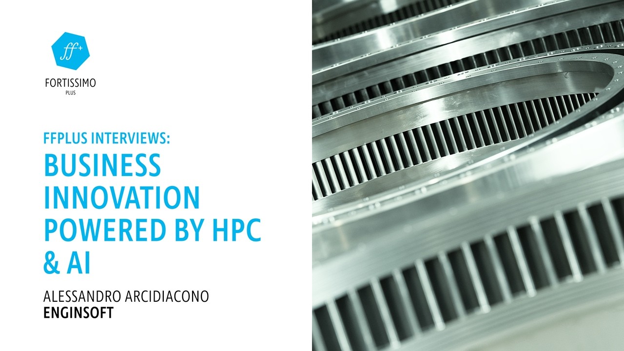 Interview with Alessandro Arcidiacono, Head of the CFD Turbomachinery Unit, Enginsoft