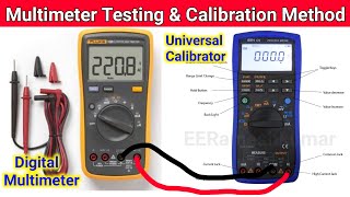 Digital Multimeter Basic Calibration | How to Testing & Calibration of Multimeter | Calibration