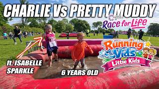 💦🏃‍♂️ Charlie’s FIRST EVER Pretty Muddy Race for Life! | Mud, Obstacles & Family Fun! 🏃‍♂️💦