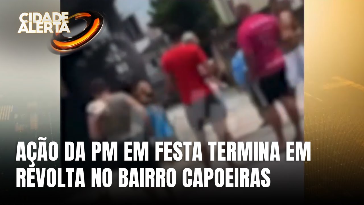 Ação da PM em confraternização termina em confusão em Florianópolis