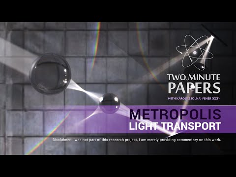 Metropolis Light Transport | Two Minute Papers #16