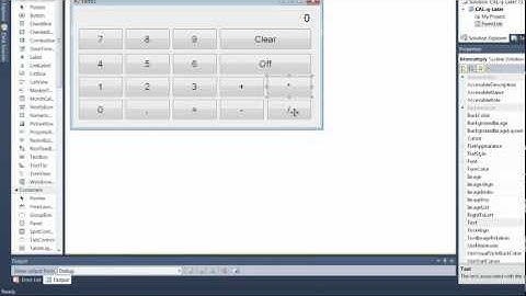 How to make a simple calculator using Visual Studio 2010 - By Sugar..