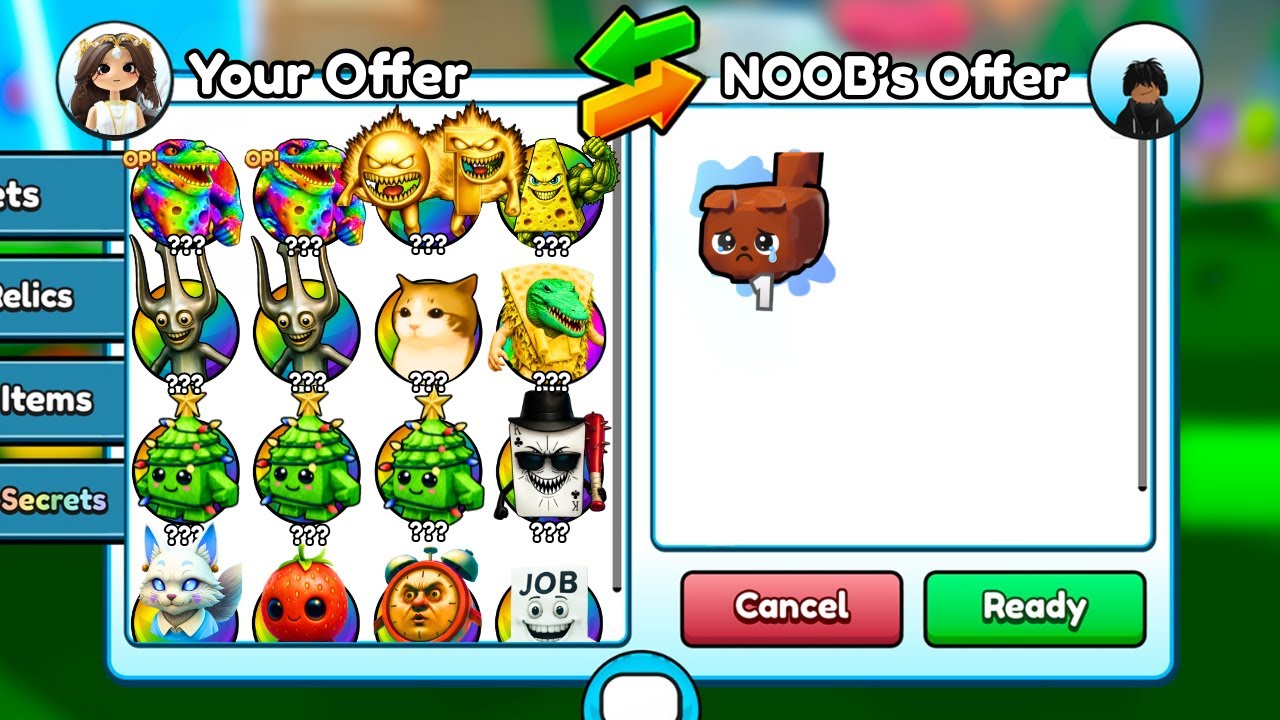 I made NOOBS MAX LEVEL with BEST ITEMS In Brainrot Evolution (Roblox)