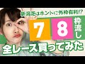【競馬 検証】新潟芝は外枠有利ってホント?!外枠→総流しの馬券を1日全レース買ったらすごいことになった!【馬券予想】